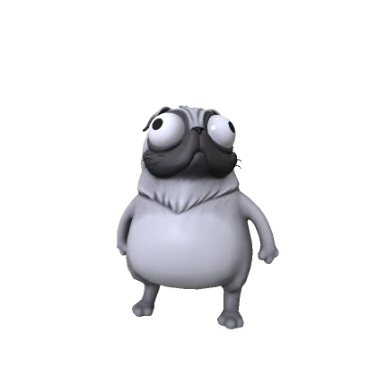 Chunky Pug [recolorable]