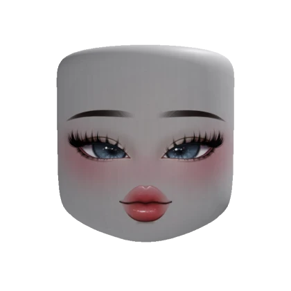 Cute and Trendy Preppy Makeup Face (Customizable)