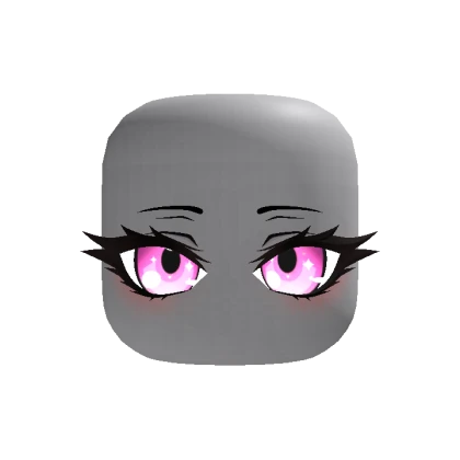 Animated Cute Chibi Eyes- Pink