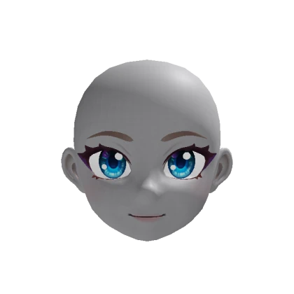 Chibi Vemi Head v.1 - Blue Eyes (Animated)