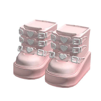 Short Emo Platform Boots