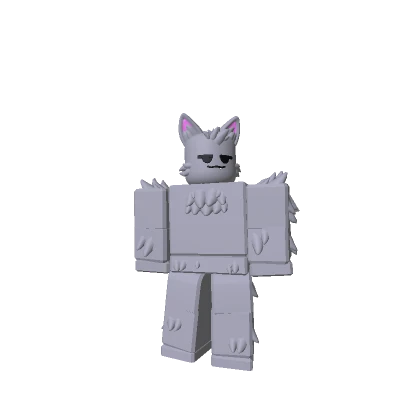 Fluffy Cat {Blocky}