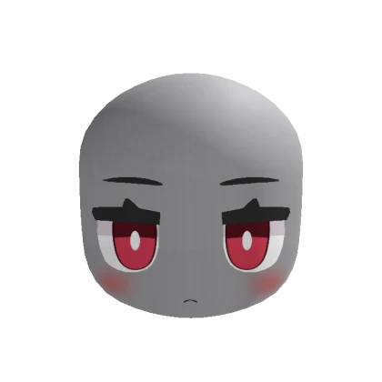 Luna Cutie Doll Head (red eyes)