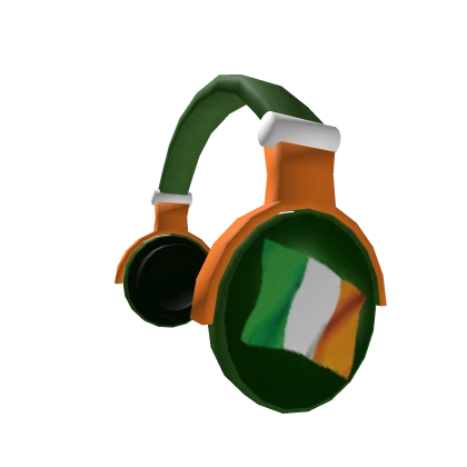 Irish Flag Headphones