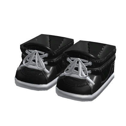 Puffed Trainers Monochrome