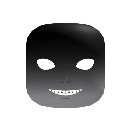 Grinning White Glowing Demon Eyes