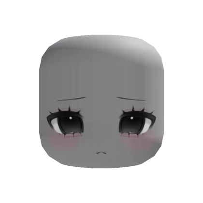 cute kawaii sad anime eyes