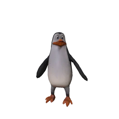 Cute Standing Penguin 🐧 Funny Troll Meme Animal