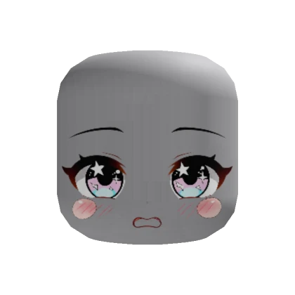 cute chibi anime moe face