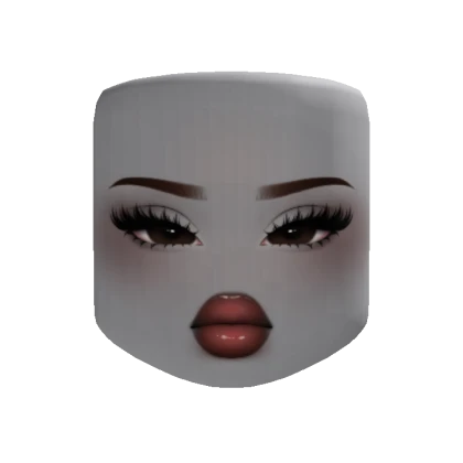 Y2K Mink Latina Makeup Face (Customizable Skin)