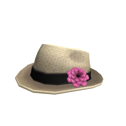 Spring Flower Fedora