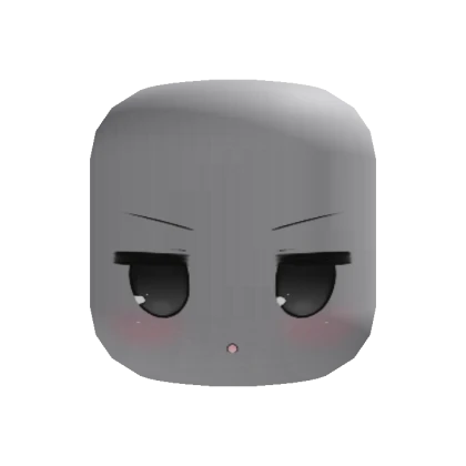 ♡ cutecore kawaii chibi annoyed anime face