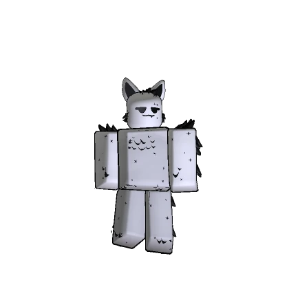 Fluffy Space Cat {White}