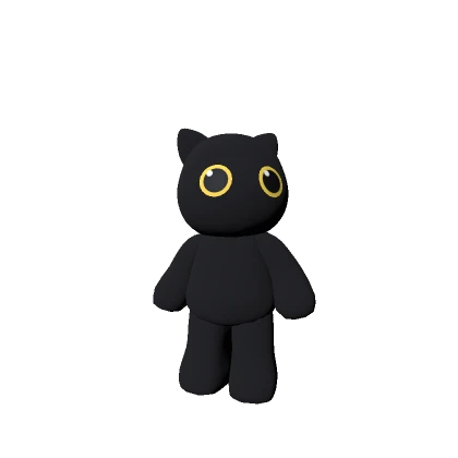 🍀Cute Black Cat Plushie