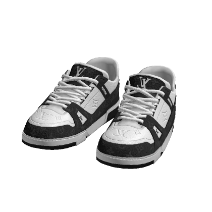 Trainers White & Black #luxury
