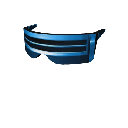 Blue Chrome Glasses