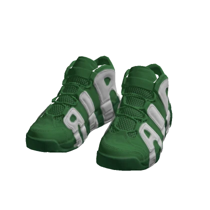 Air Shoes Green-White