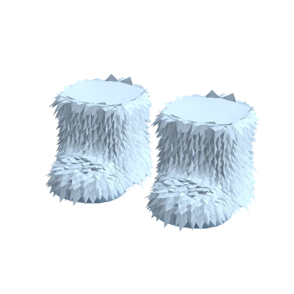 y2K Blue Fur Fluffy Boots 3.0