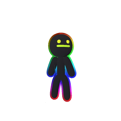 Mini Rainbow Stickman
