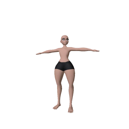 Cartoon Doll Body