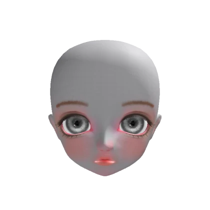 Cutie Cherry Doll Head (Black)