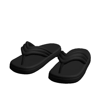 Black Slippers