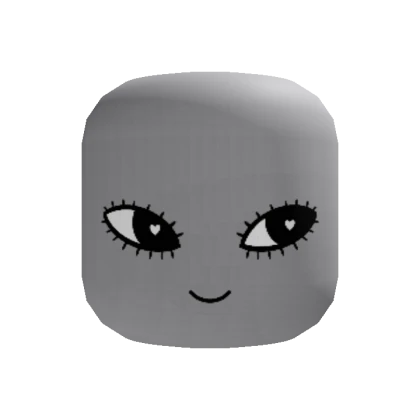 Smile Heart Suspicious Eyes Girl Face