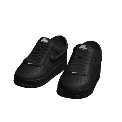 Black Air force ones
