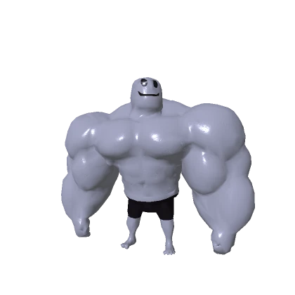 Absolutely Ripped Chad [Recolorable]