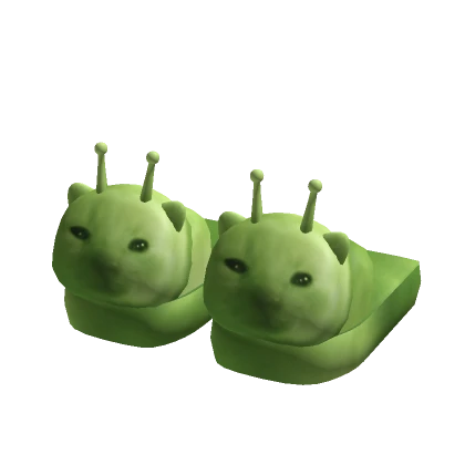 Alien Cat Slippers
