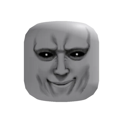 Black S egotistic mog face (recolorable)