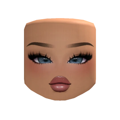 Blue Trendy Pop Girl Glam Makeup Nougat