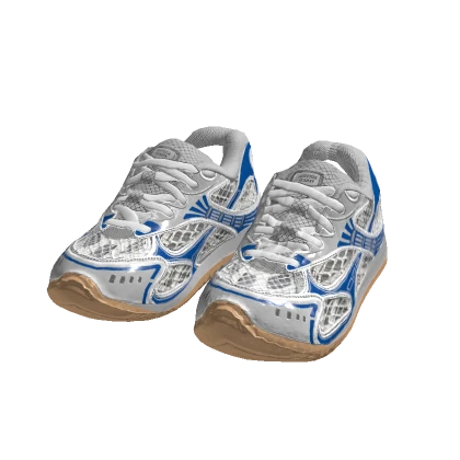 Bottega Veneta Orbit  Sneakers ''Blue''