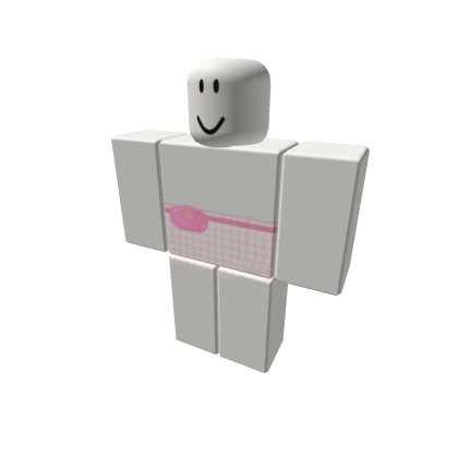 pink and white skirt