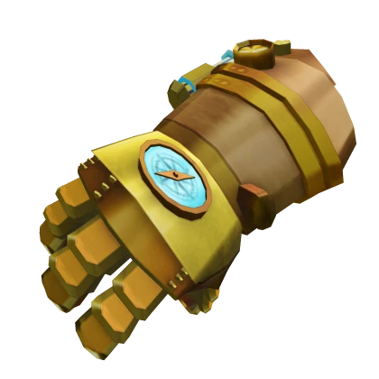 Golden Steampunk Gloves