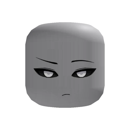 Void Serious Anime Face Glowing