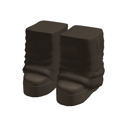 Brown Leg Warmer Boots