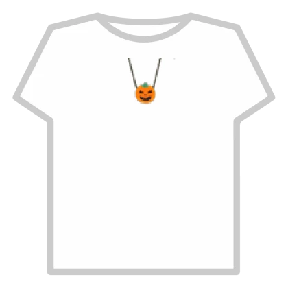 jackolantern halloween necklace