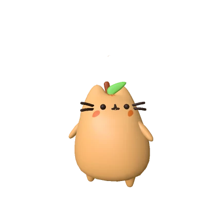 Mini Kawaii Orange Cat