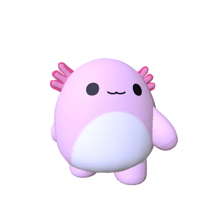 Cute Mini Axolotl Plushie