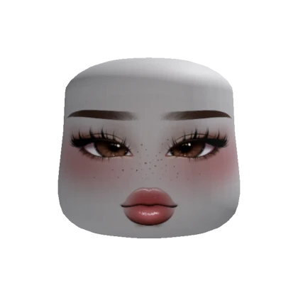 Pretty Strawberry Girl Makeup Dark (Customizable)