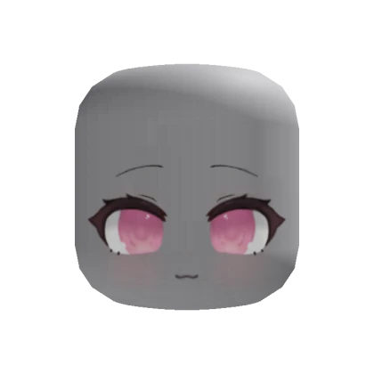 Cute Smug Anime Face (Pink)