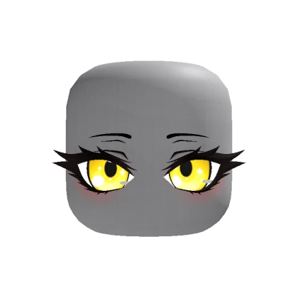 Animated Cute Chibi Eyes - Yellow