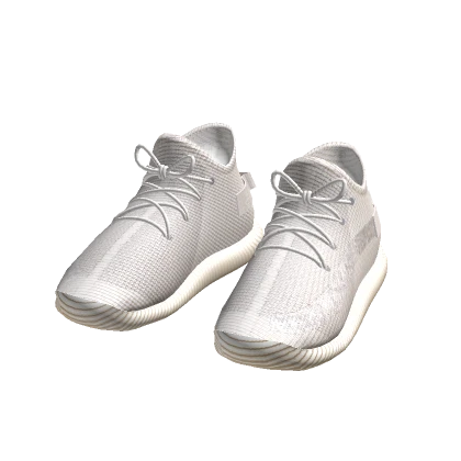 White Yeezi Shoes
