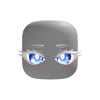 Animated Cute Anime Chibi - Blue