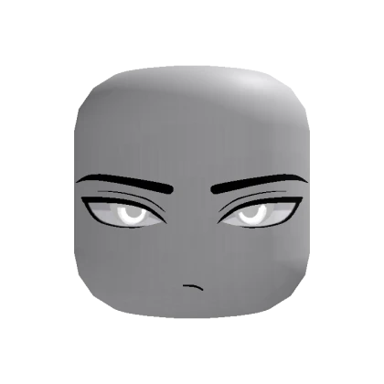 🍀Animated Insolent Boy Face (Glowing White)