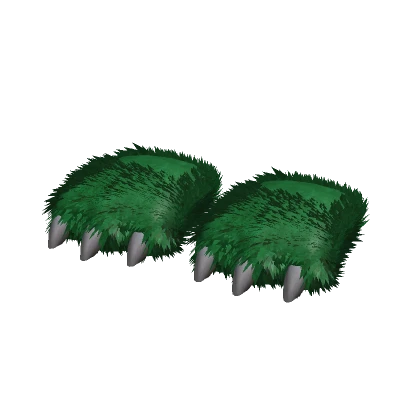 Monster slippers [Green]