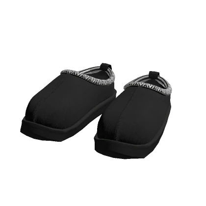 Black Ug Tasman Slippers