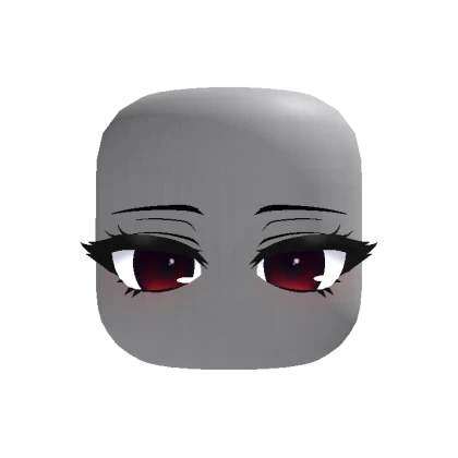 Animated Cute Tired Chibi Eyes - Red