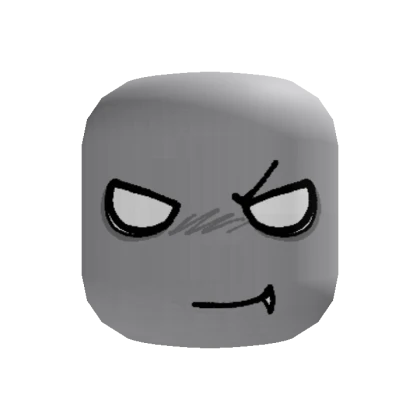 Evil Mischievous Vampire Scene Face